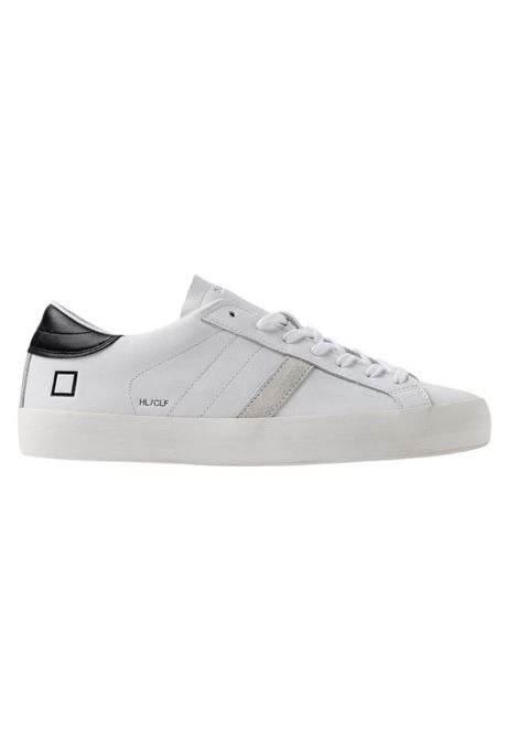 HILL LOW CALF WHITE-BLACK D.A.T.E. | Scarpe | M431 HL CAWB